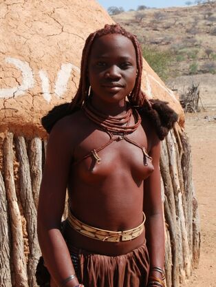 African tribe â €" Himba..